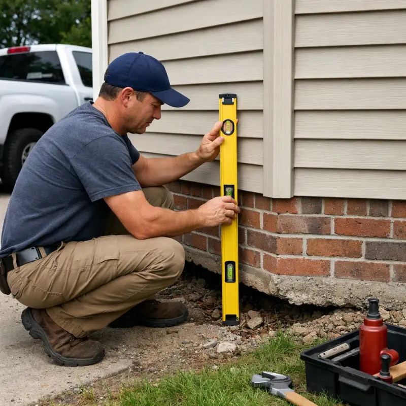 Foundation Settling Repair Passaic